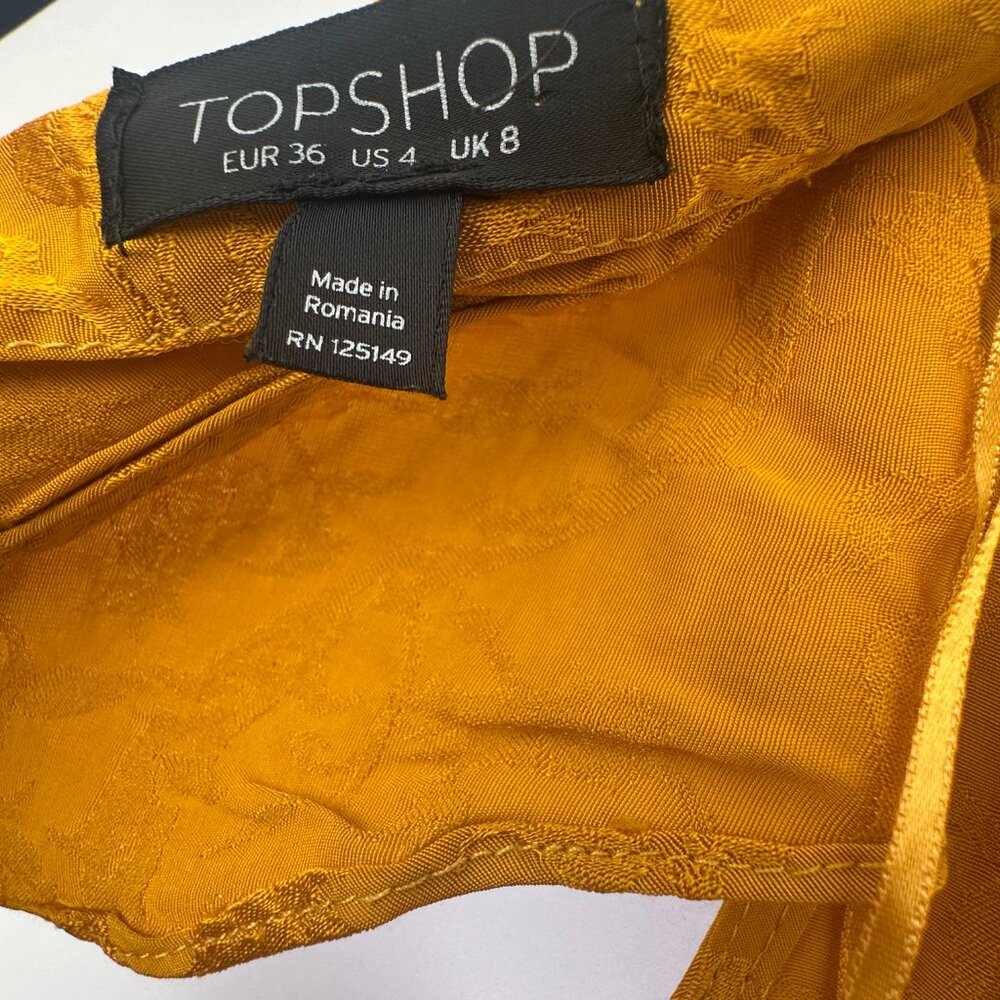 Top Shop Ruffle Midi Dress - Picture 3 of 10